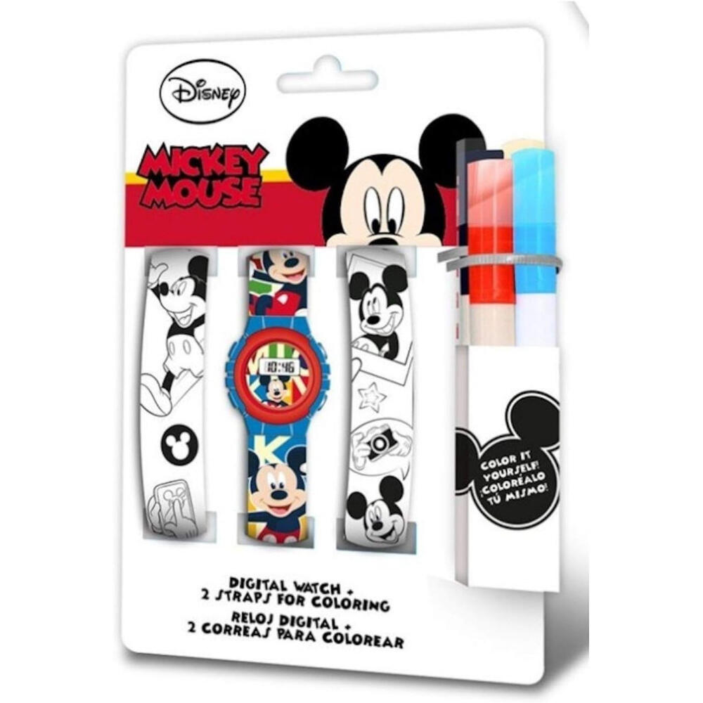 Reloj De Pulsera Digital Para Pintar Mickey Mouse Niño 3/3