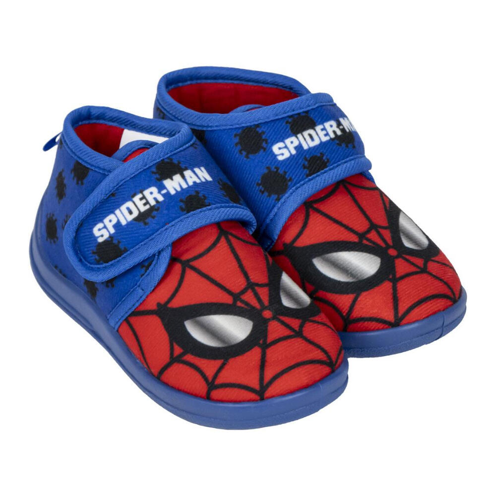 Zapatillas de Casa Media Bota Spiderman Arachnid Azules Niño 1/3