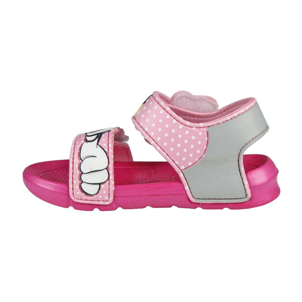 Sandalias Minnie Mouse Niña Goma Rosa 3/3