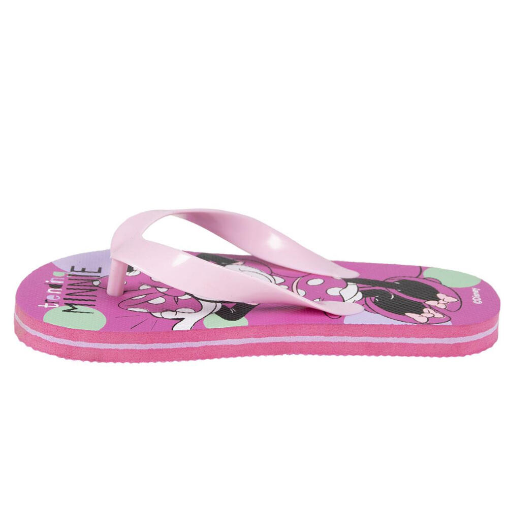 Chanclas Minnie Mouse Niña Rosa 3/3