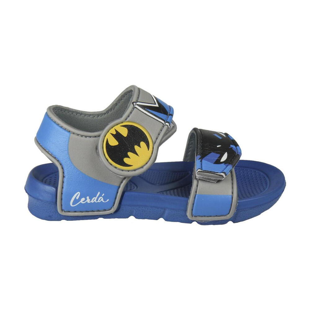 Sandalias Batman Niño Goma Azules 2/3
