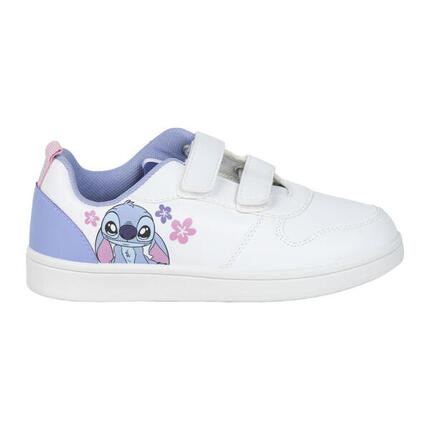 Zapatillas Deportivas Stitch Blancas y Azules Niña