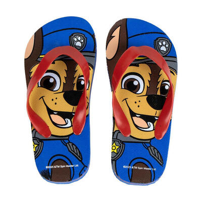 Chanclas Flip Flop Patrulla Canina Chase Azul Niño