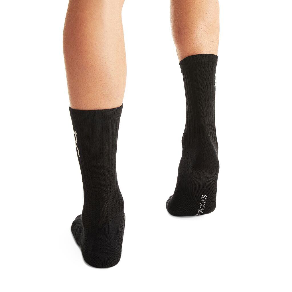 LOGO SOCK BLACK UNISEX (3X) 3/3
