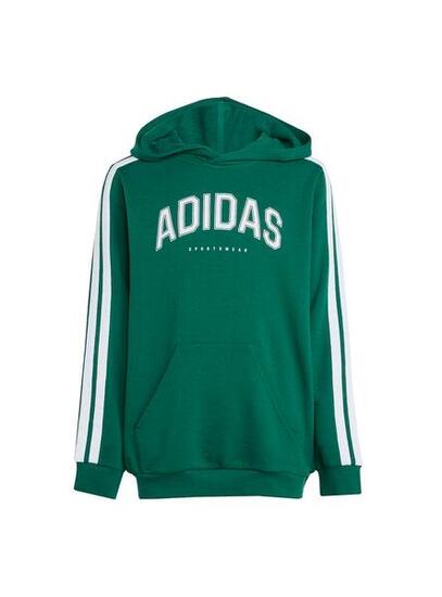 Felpe in pile per bambino Adidas Colleg Verde