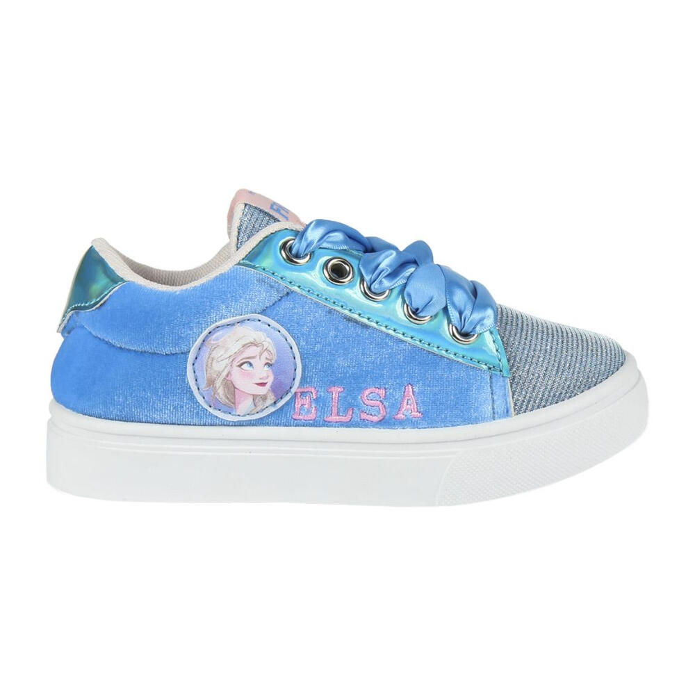 Zapatillas Deportivas Frozen 2 Niña Azul Metalizadas Elsa 2/3