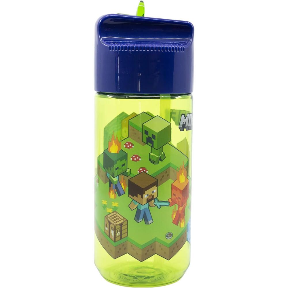 Botella De Plástico Tritan Hidro Minecraft 430 ML 2/3