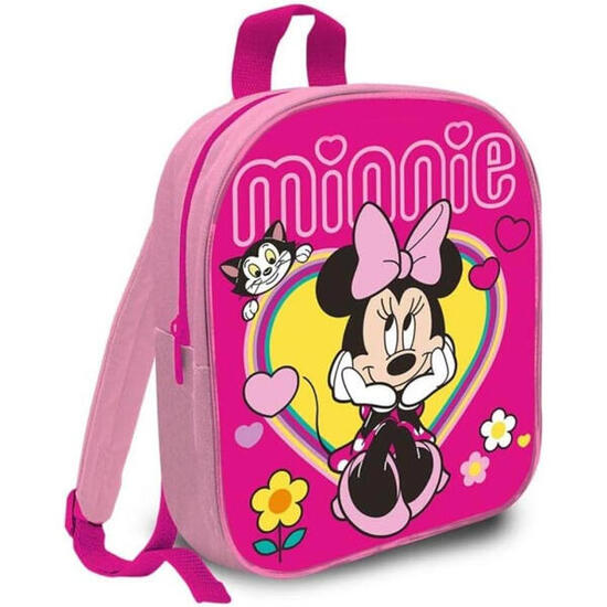 Mochila Guardería Basic Minnie Mouse Heart