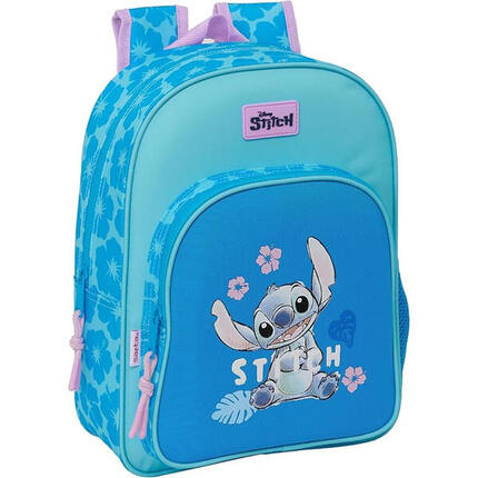 Mochila Infantil Adaptable a Carro Stitch Hawaii