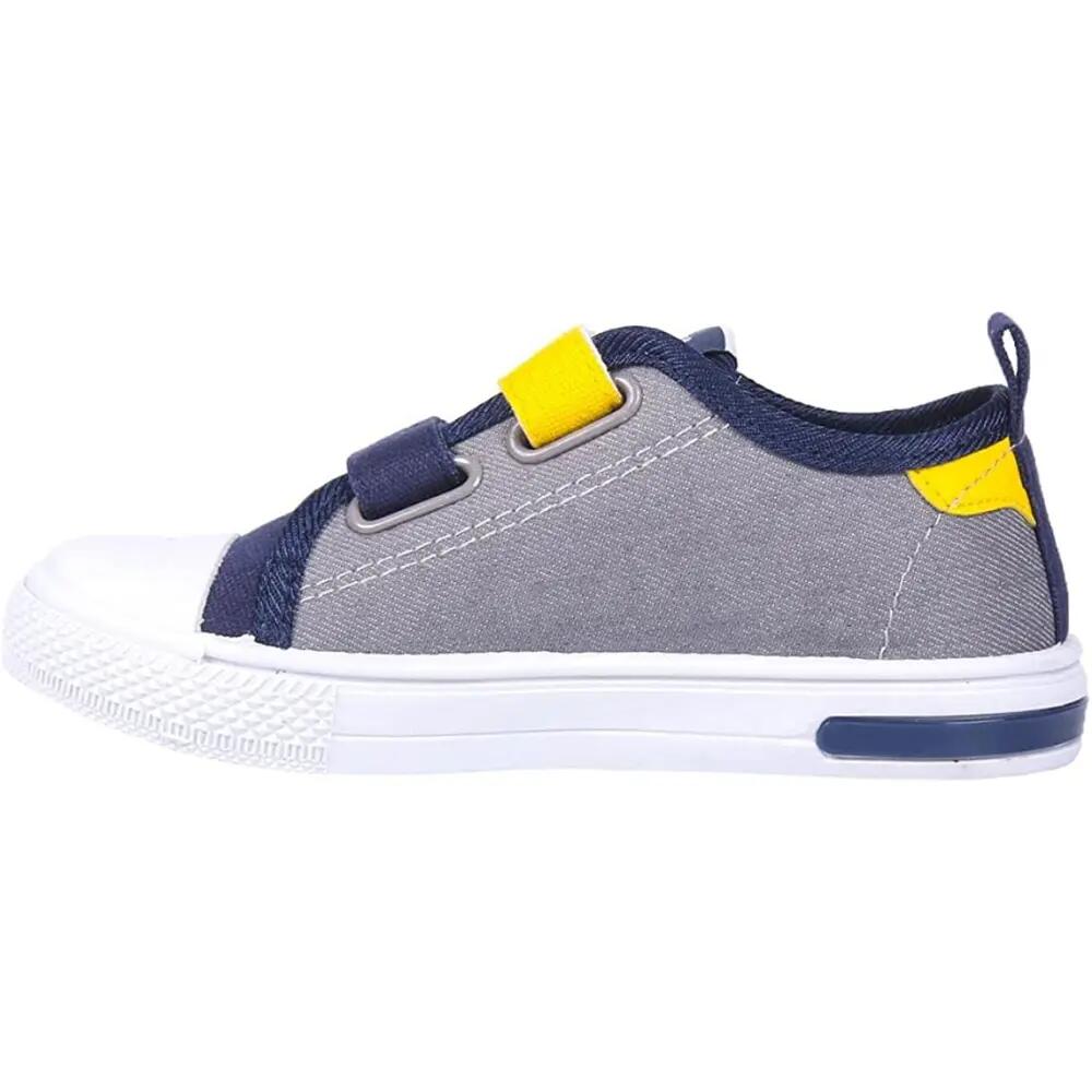Zapatillas Loneta con Luces Mickey Mouse Niño Grises 2/3
