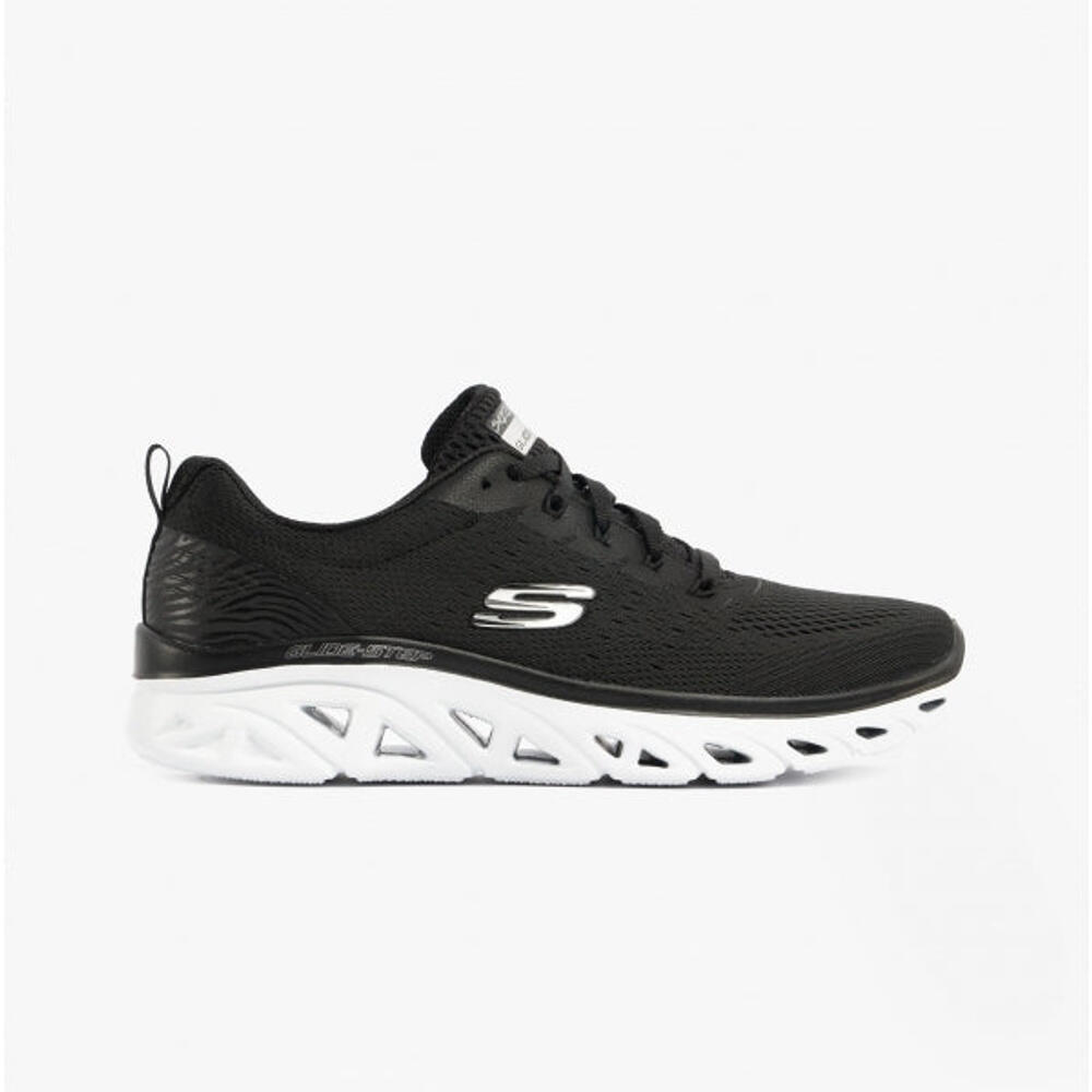 149556/bkw Glide-step Sport-new Facets Womens Sports Lace Up Lace-up Trainers 1/1