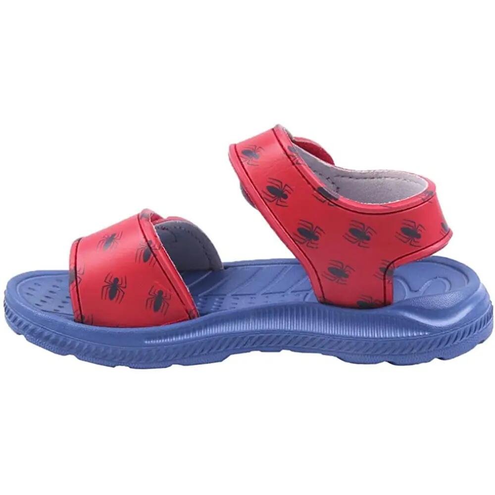 Sandalias Travesía Spiderman Niño Rojas Estampado Arañas 2/3