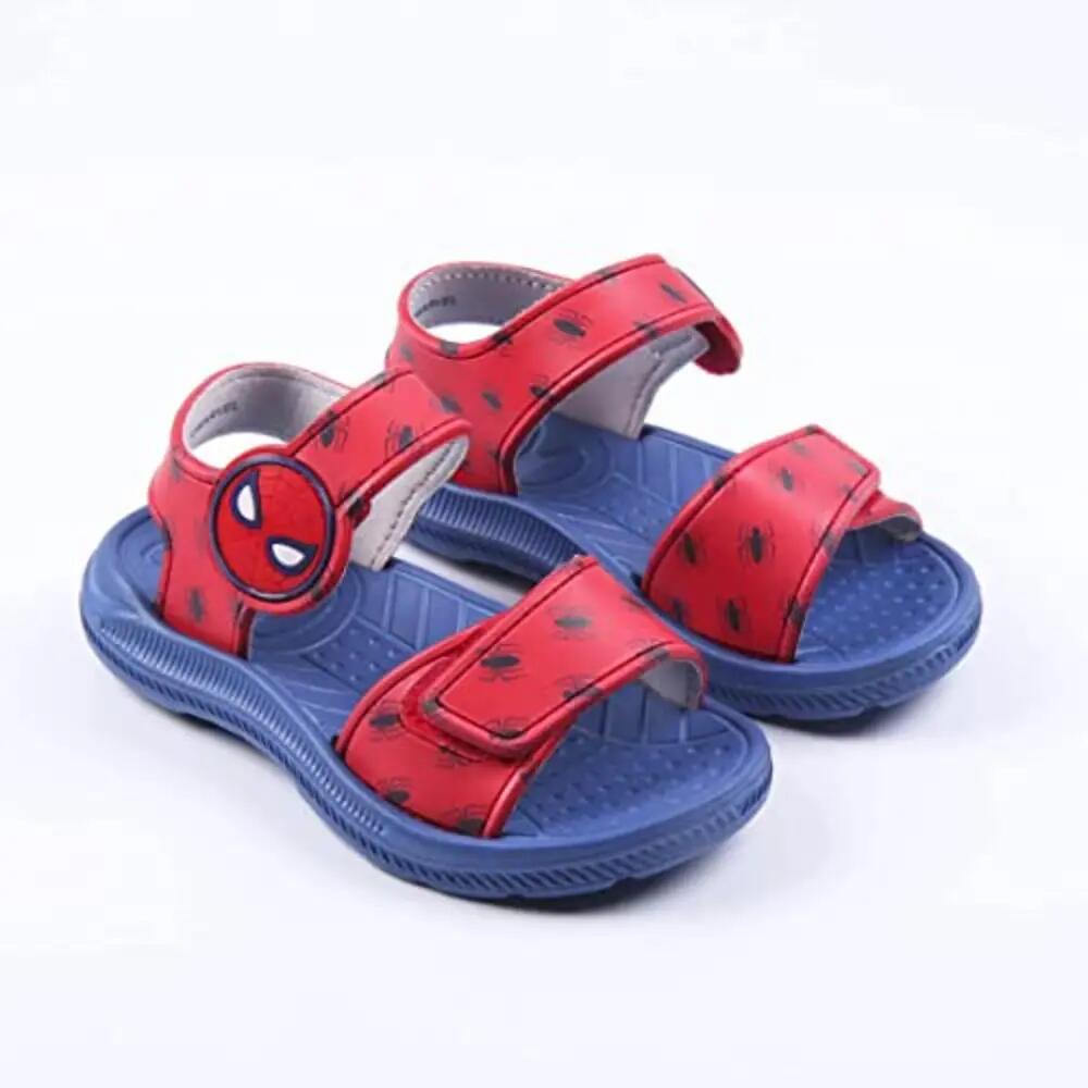 Sandalias Travesía Spiderman Niño Rojas Estampado Arañas 3/3