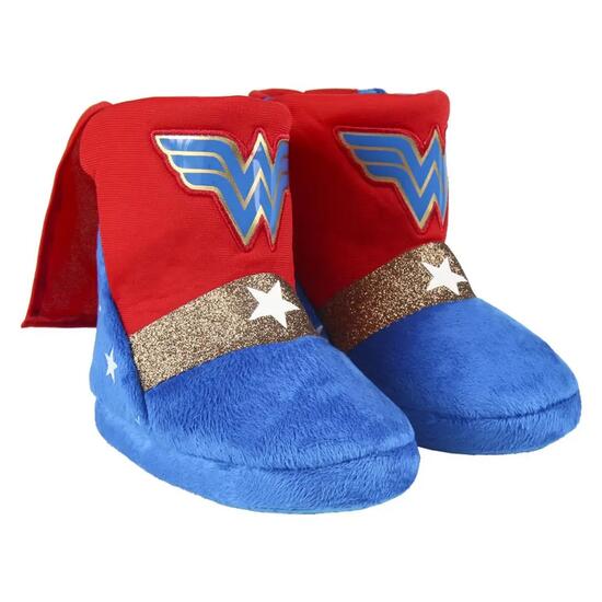 Zapatillas De Casa Bota 3D Wonder Woman Niña