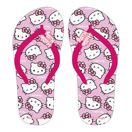 Chanclas Flip Flop Premium Hello Kitty Rosa Niña
