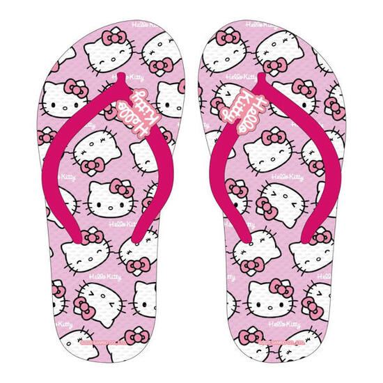 Chanclas Flip Flop Premium Hello Kitty Rosa Niña