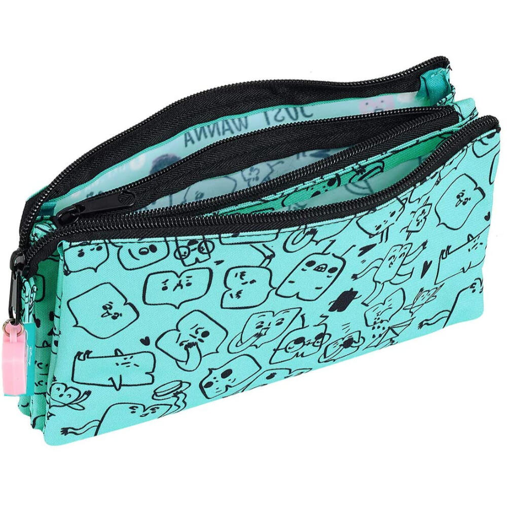 Estuche Portatodo Triple Bia Disney 2/3