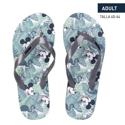Chanclas Mickey Mouse Azul Tropical Adulto