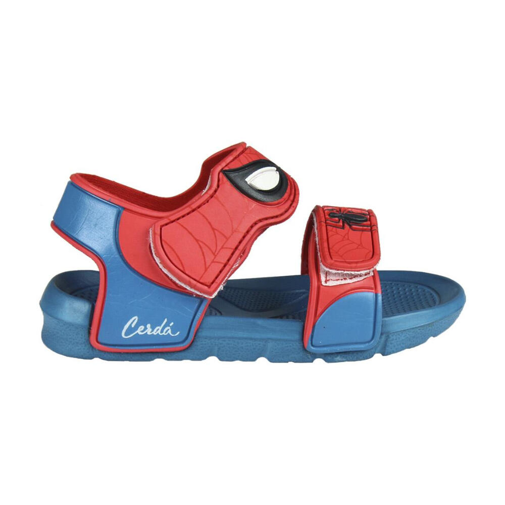 Sandalias Spiderman Azules y Rojas Niño 2/3