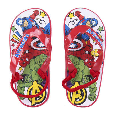 Chanclas Avengers Niño Con Goma