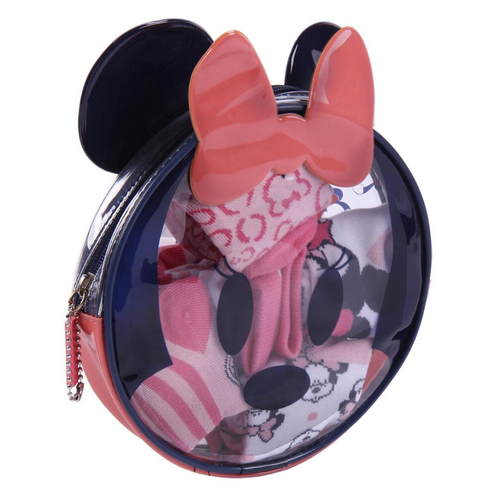 Pack 5 Calcetines con Neceser Minnie Mouse Bebé 2/3