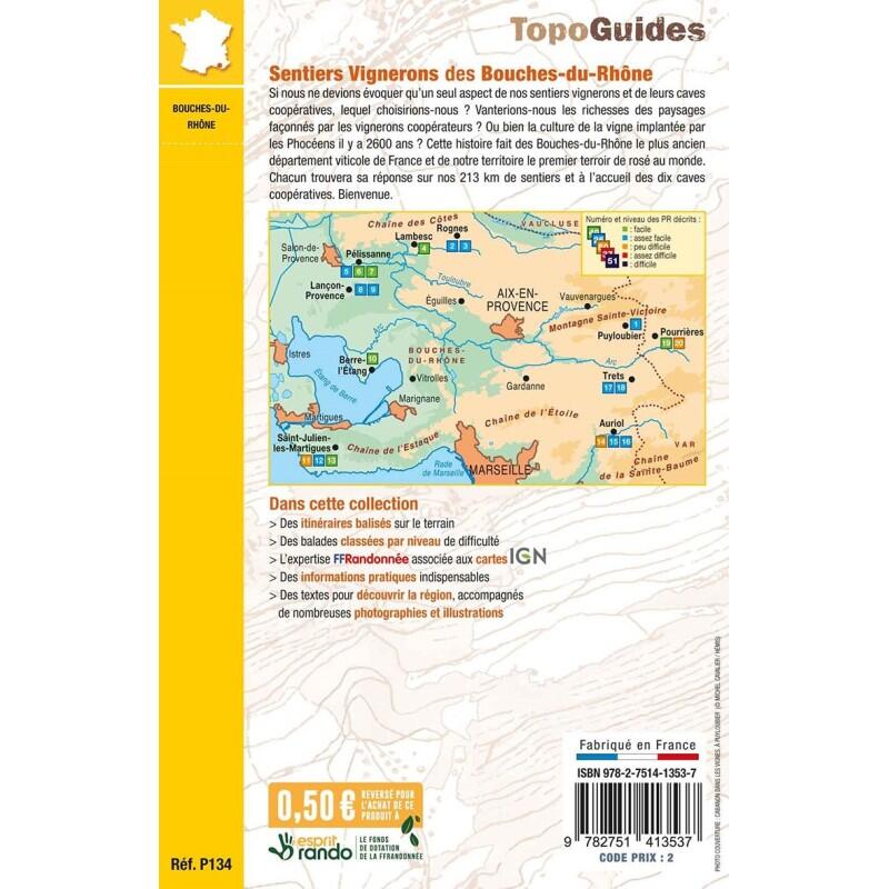 LES SENTIERS VIGNERONS DES BOUCHES DU RHONE P134 2/2