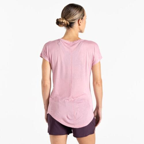 DARE2B SERENE Mulher DWT791 Lilás. Camiseta leve de manga curta. 2/5
