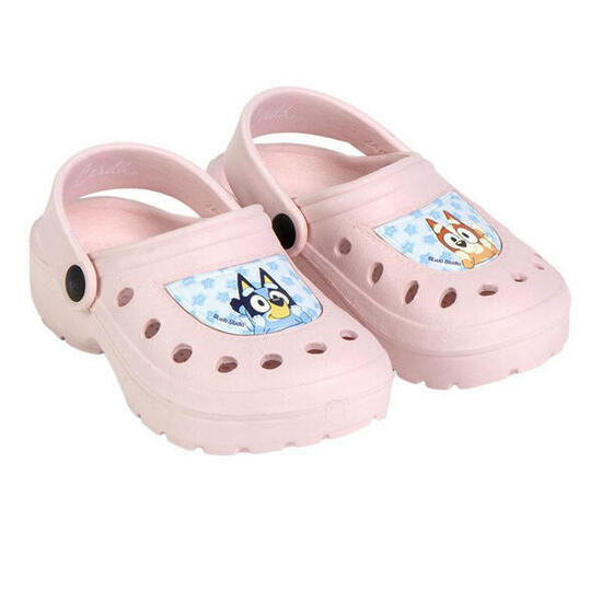 Zuecos Clogs Bluey Friends Rosa Niña