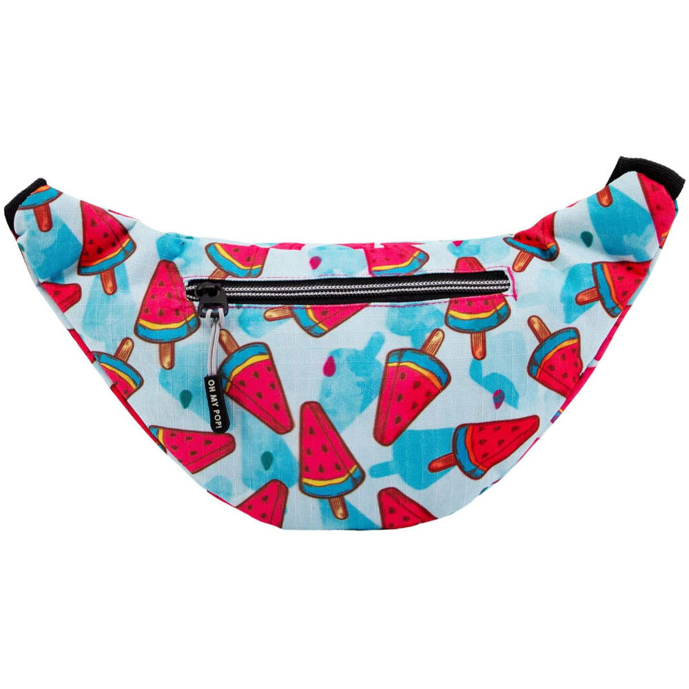 Riñonera unisex Estampada - Oh My Pop! Frech - Azul 2/3