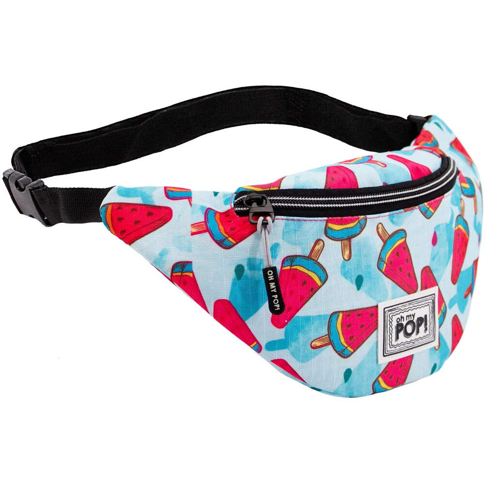 Riñonera unisex Estampada - Oh My Pop! Frech - Azul 3/3