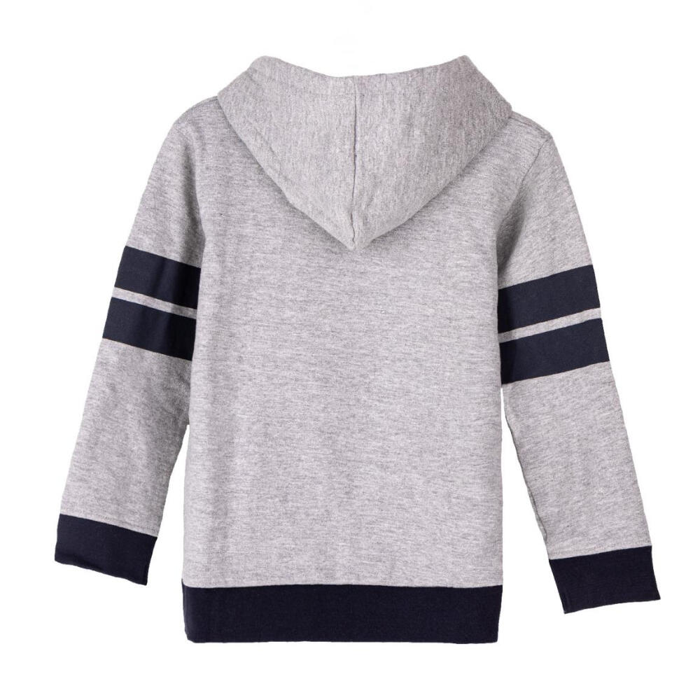 Sudadera Infantil - Capucha, Cremallera - Hogwarts - Gris 2/3