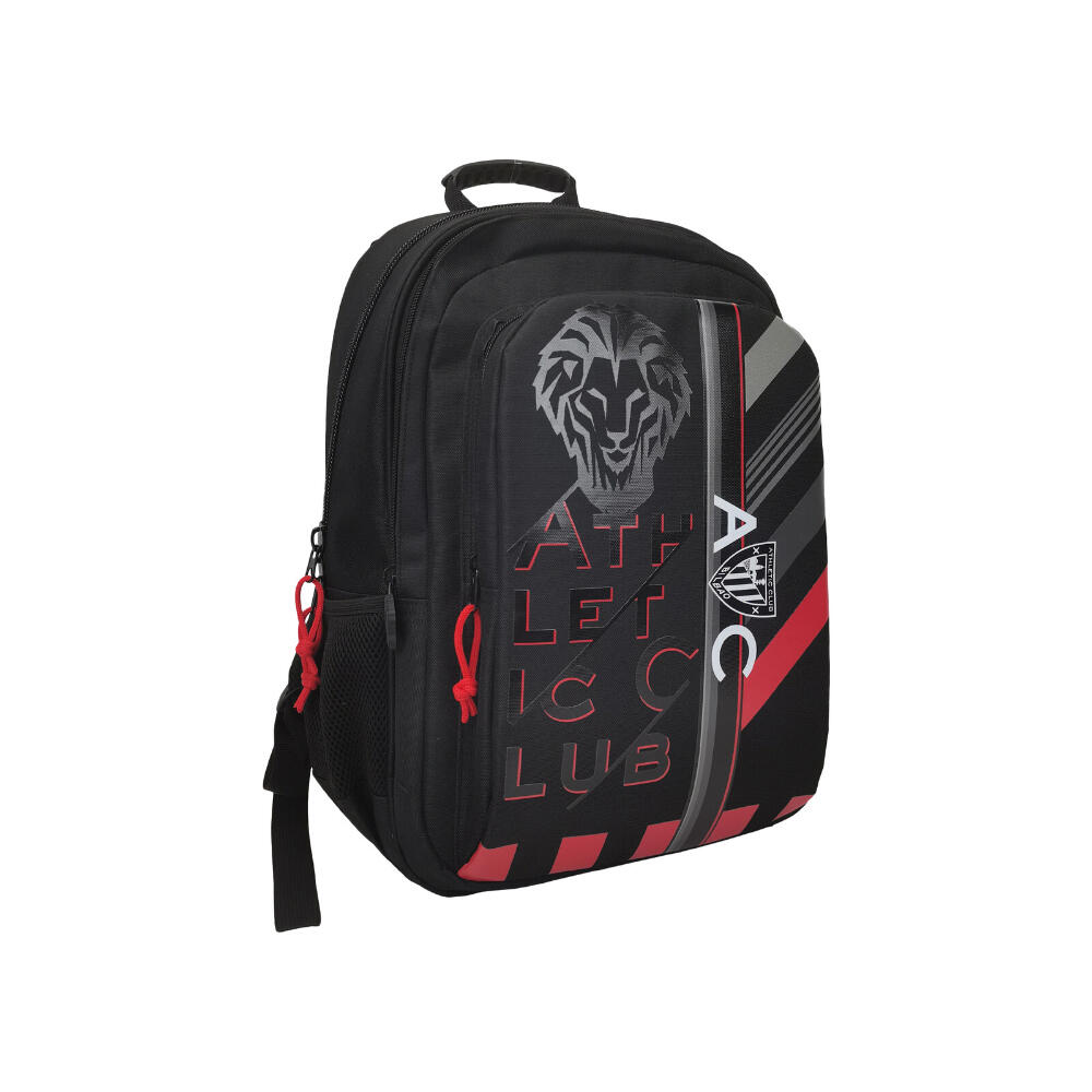 Mochila - Sportswear - Unisex - 2 compartimentos, trolley, 43 cm - Negro 2/3