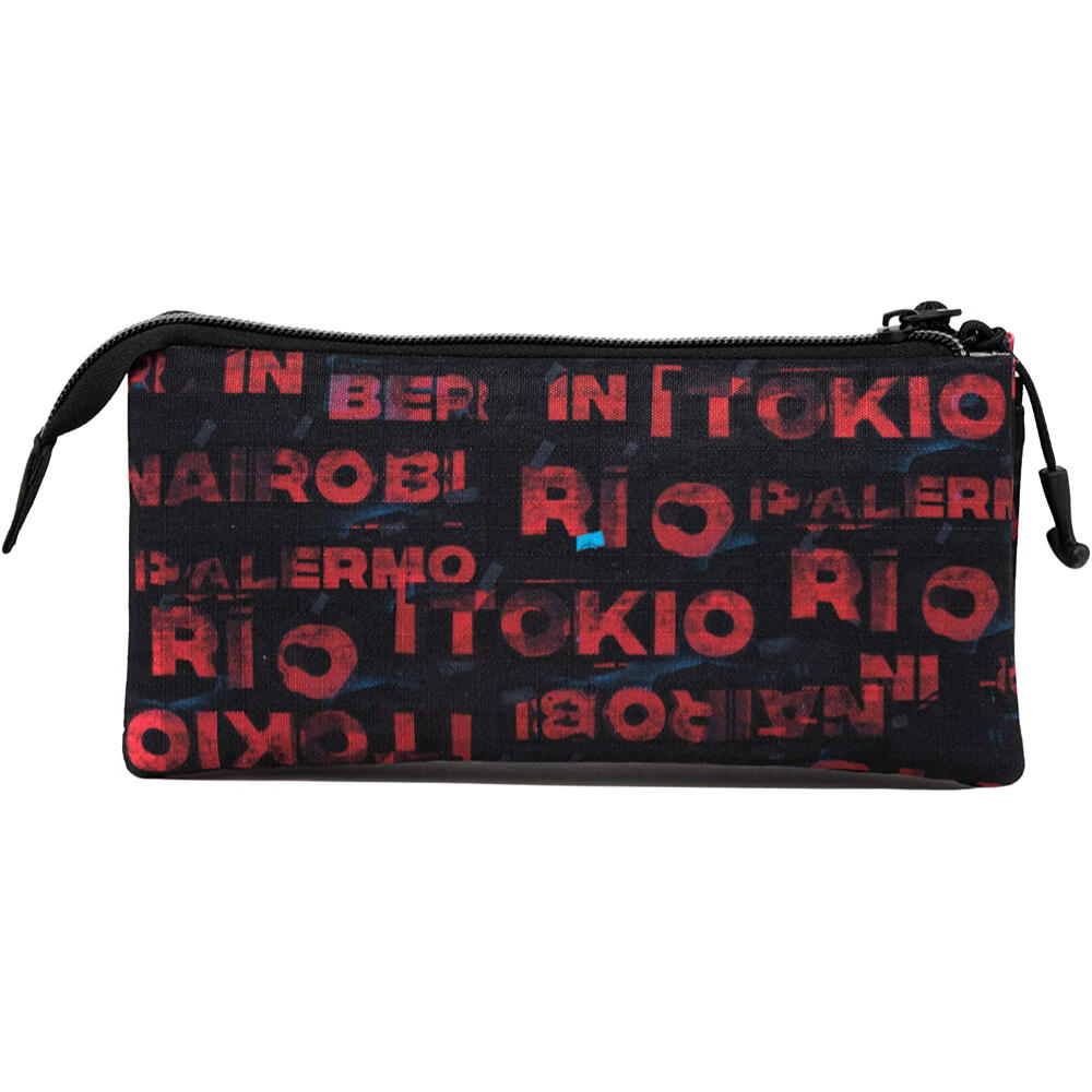 Estuche Portatodo Triple La Casa De Papel Cities 3/3