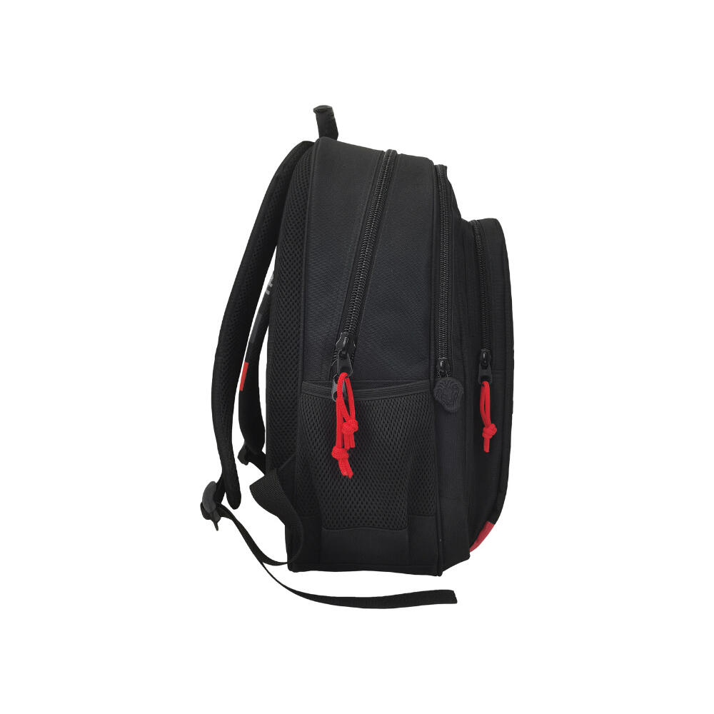 Mochila - Sportswear - Unisex - 2 compartimentos, trolley, 43 cm - Negro 3/3