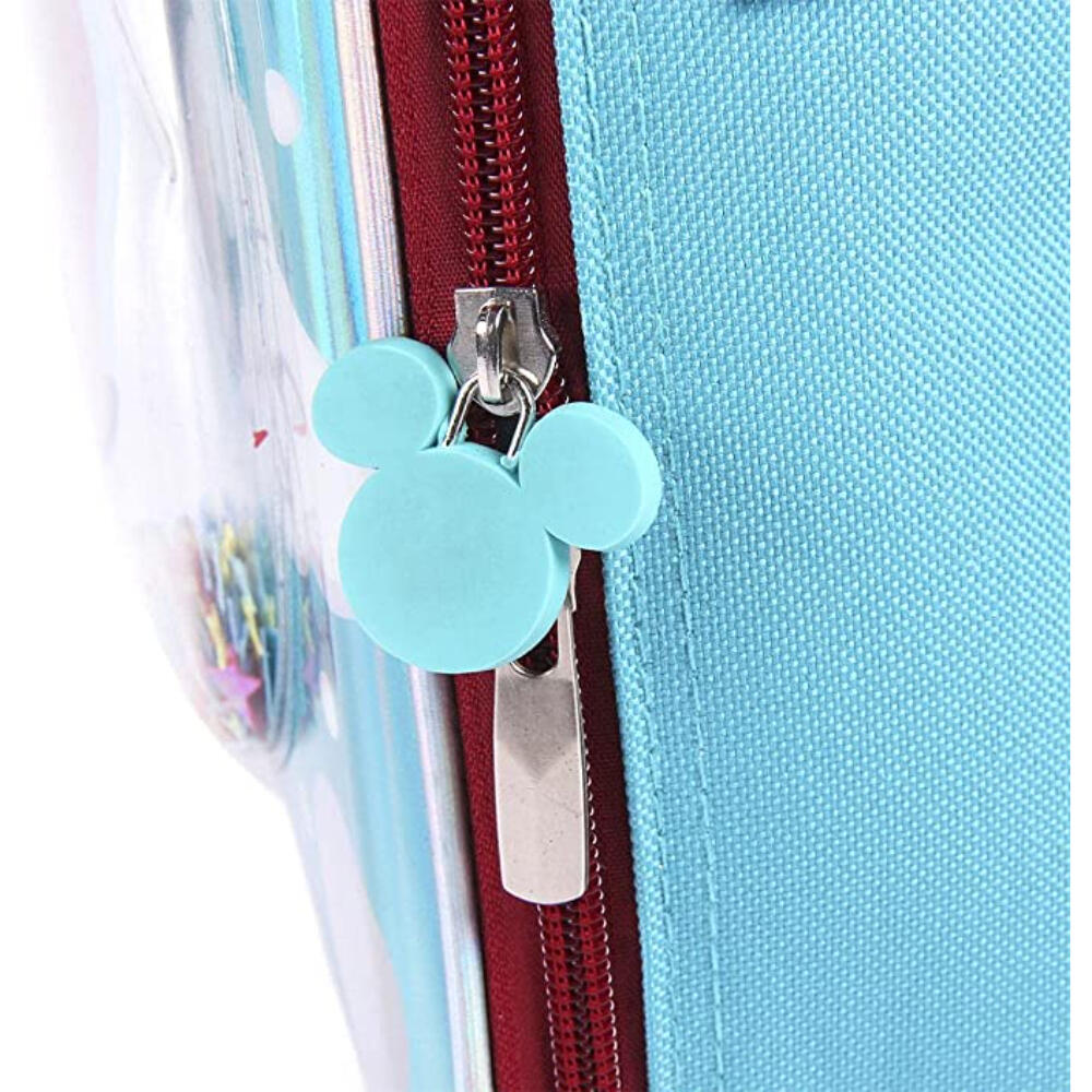 Bolsa Portaalimentos Con Correa Bandolera Mickey Mouse Confetti 3/3