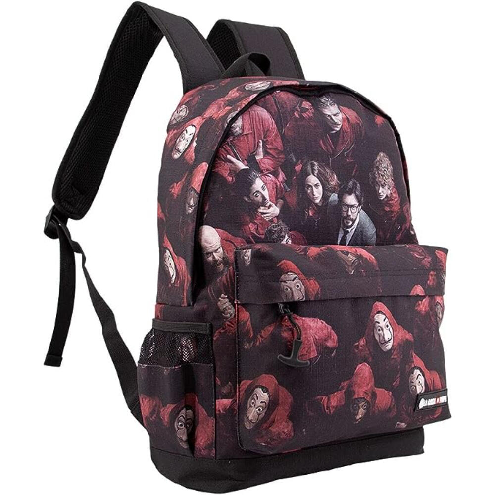 Mochila - Unisex - Estampada, Acolchada - Together - Rojo 2/3