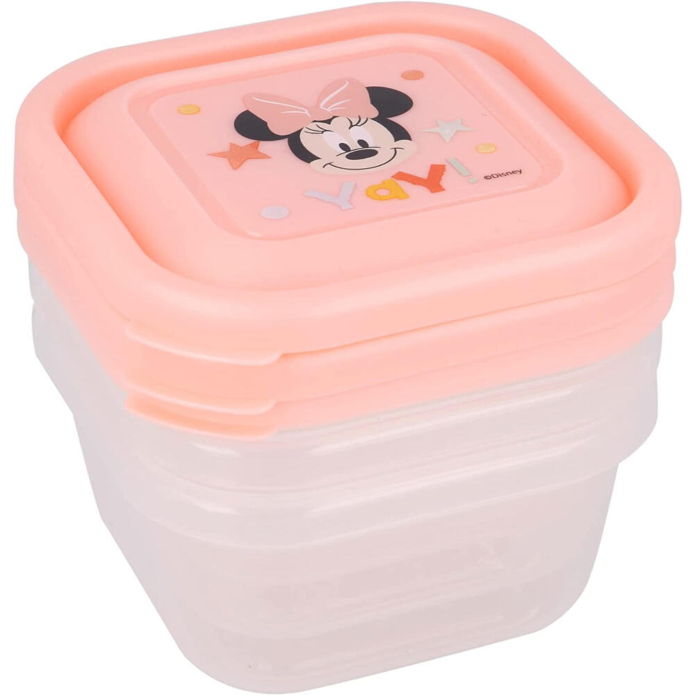 Ensemble de 3 boîtes alimentaires Disney Baby Minnie 2/3