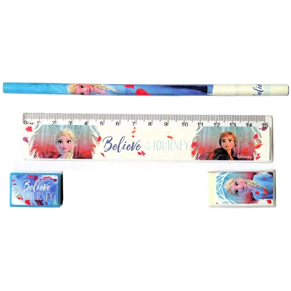 Estuche Portatodo Transparente Frozen 2 2/3