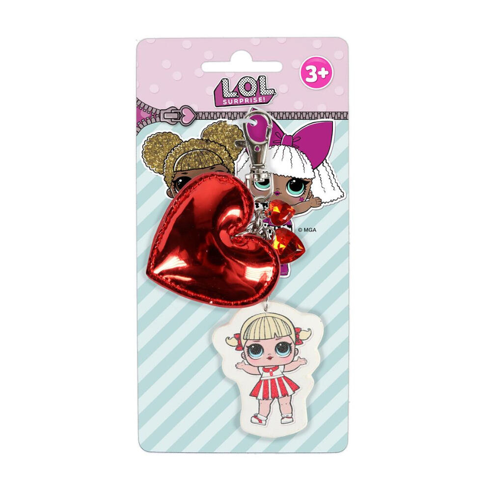 Llavero Lol Corazón Rojo 2/2