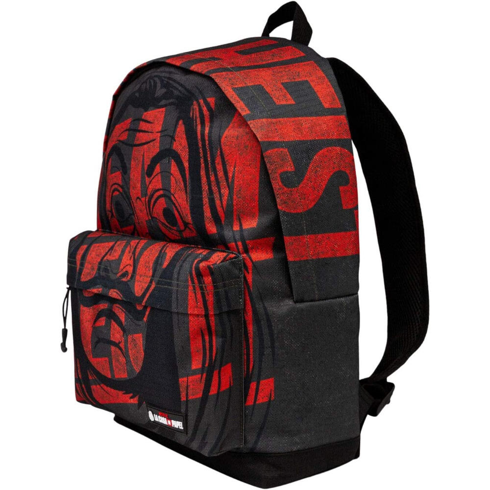 Mochila - Deportiva - Unisex - Estampada, Acolchada - Freetime Heist - Rojo 3/3