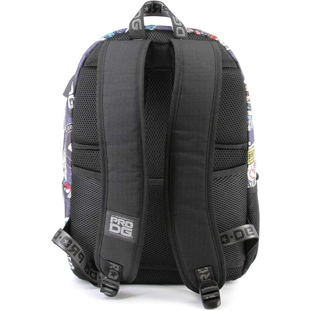 Mochila deportiva unisex USB estampada Twin Prodg Azul 3/3