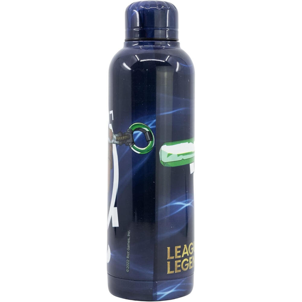 Botella termo - 515 ml acero inox - League of Legends - Azul 2/3
