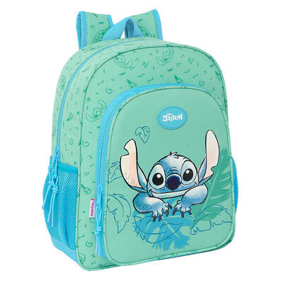 Mochila Junior Adaptable a Carro Stitch Aloha