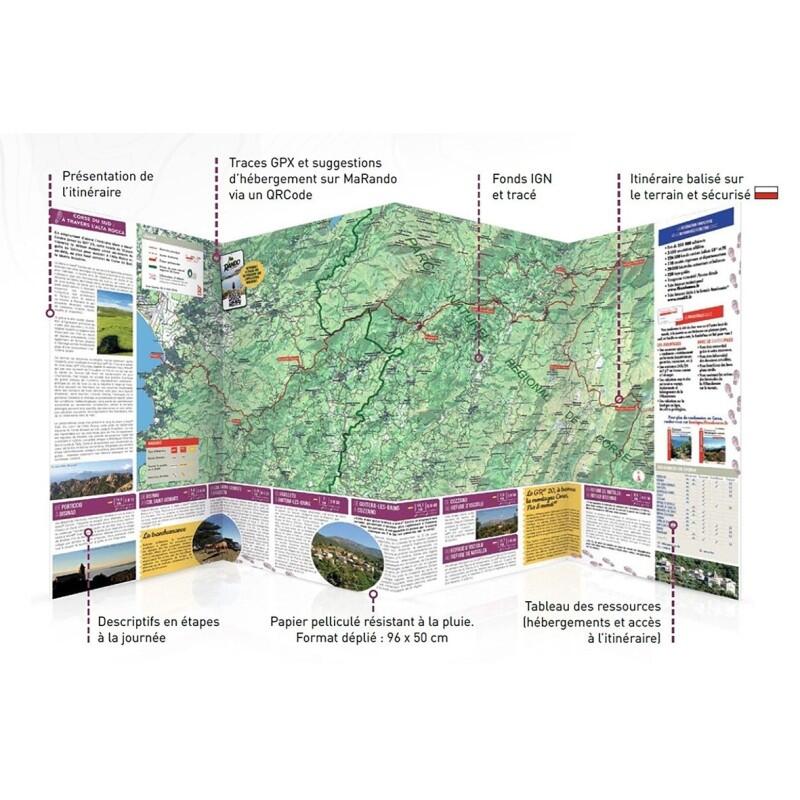 GR4/GR400/GR30 LA TRAVERSEE DES VOLCANS D'AUVERGNE - TOPOCARTE T631 4/4