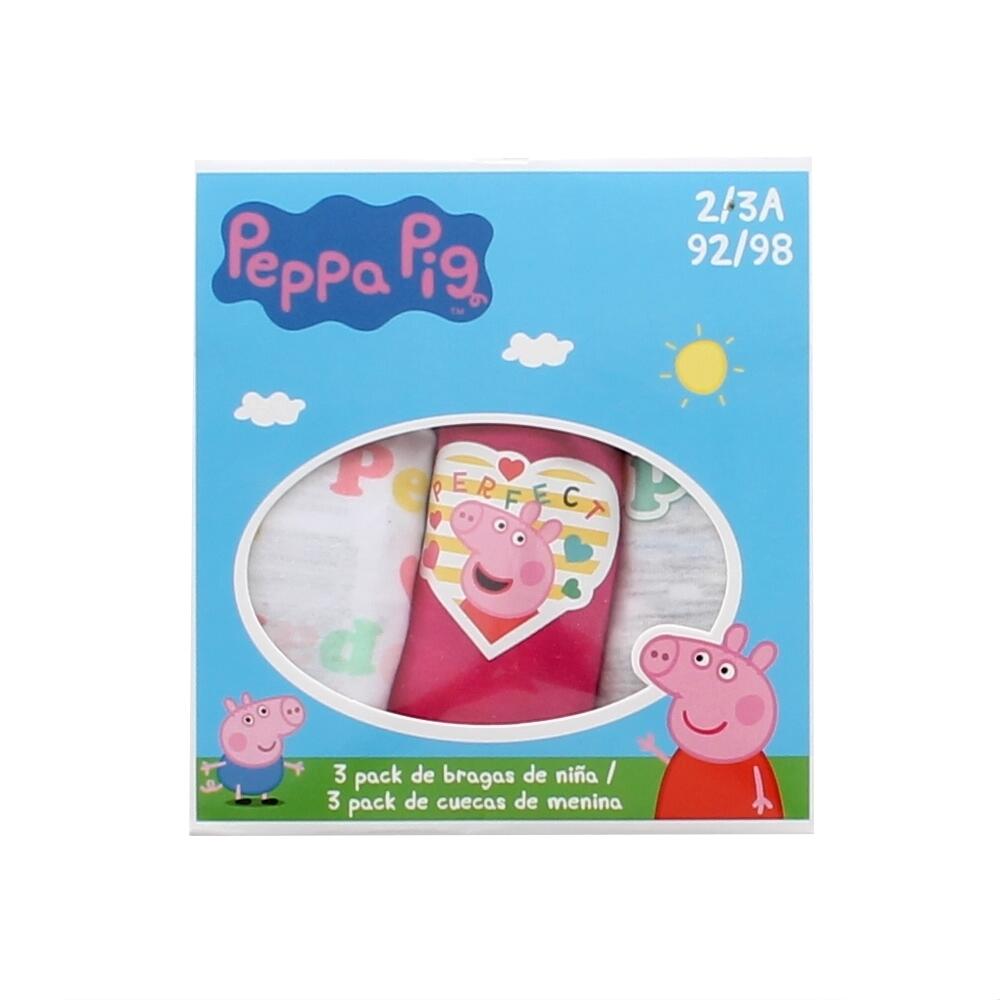 Pack 3 Braguitas Peppa Pig Hearts 2/3