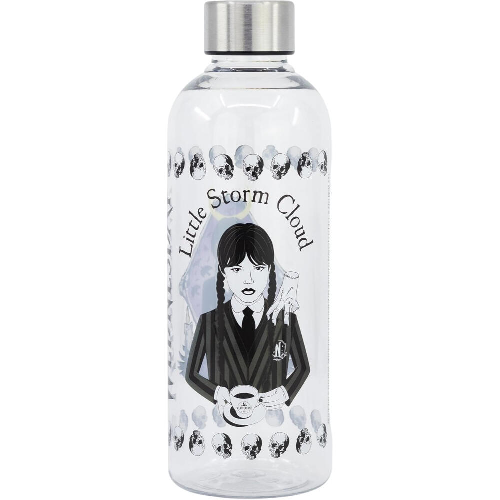 Botella - Sportswear - Unisex - Bidón de viaje 850 ml - Wednesday - Transparente 2/3