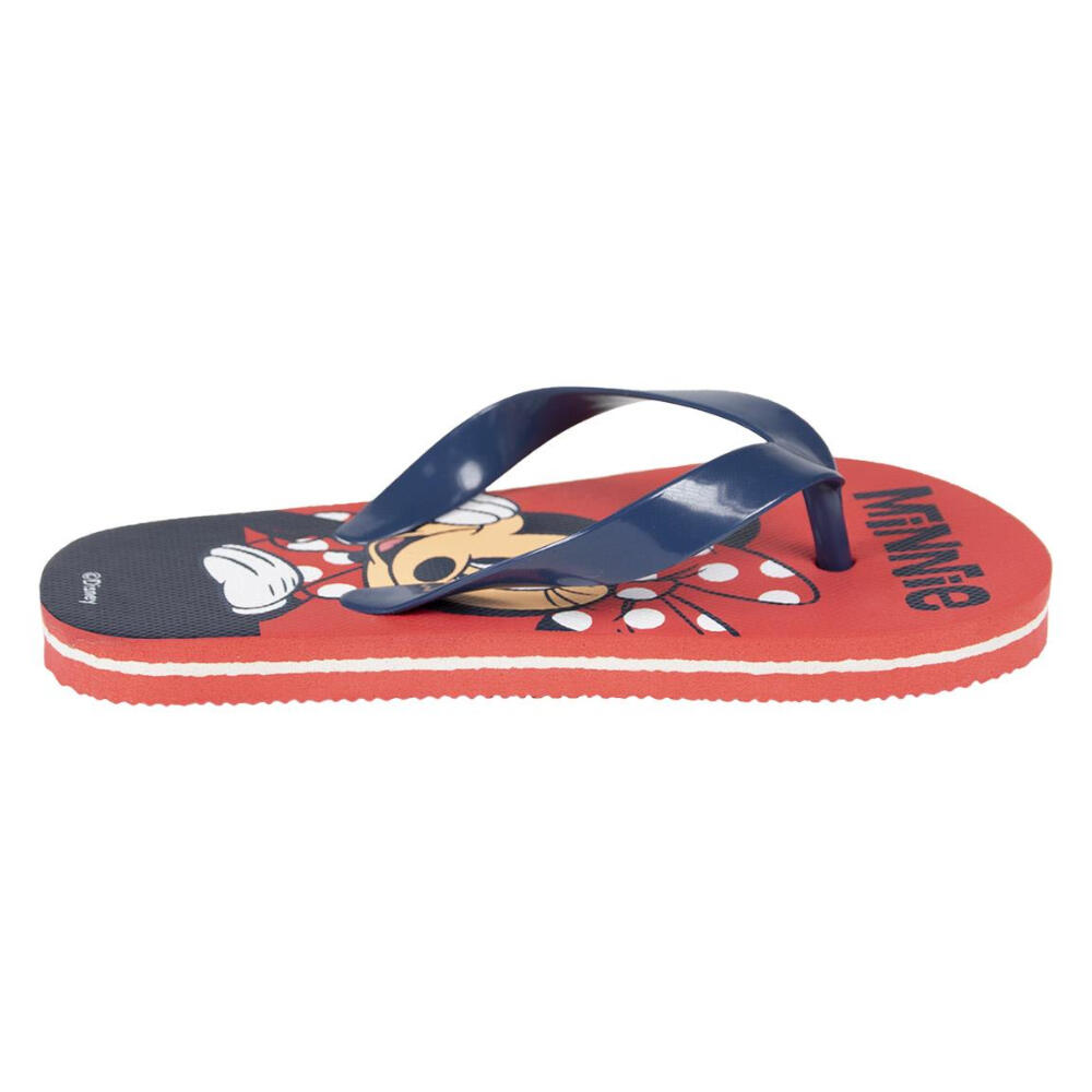 Chanclas Minnie Mouse Niña Rojo 2/3