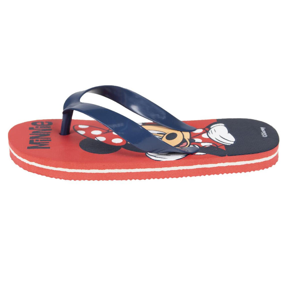 Chanclas Minnie Mouse Niña Rojo 3/3