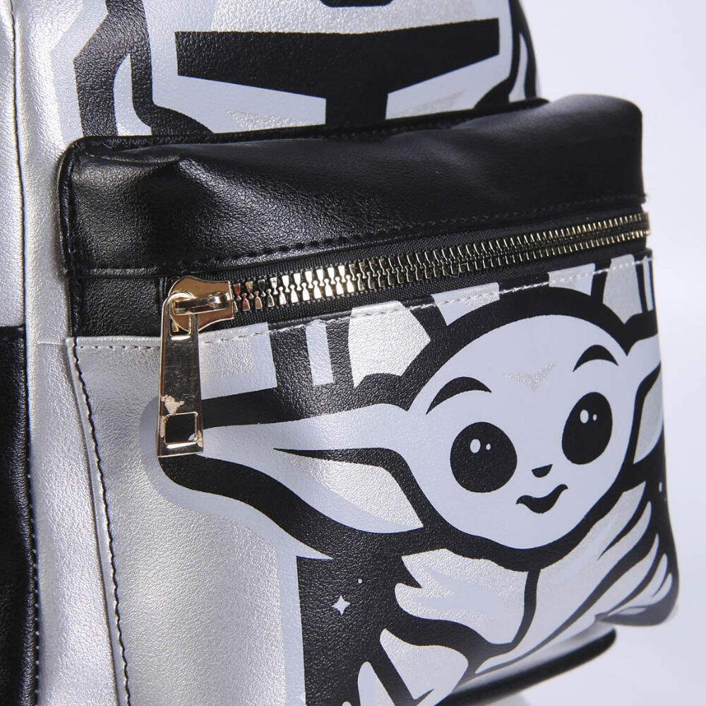 Mochila Lifestyle The Mandalorian The Child Gris 3/3