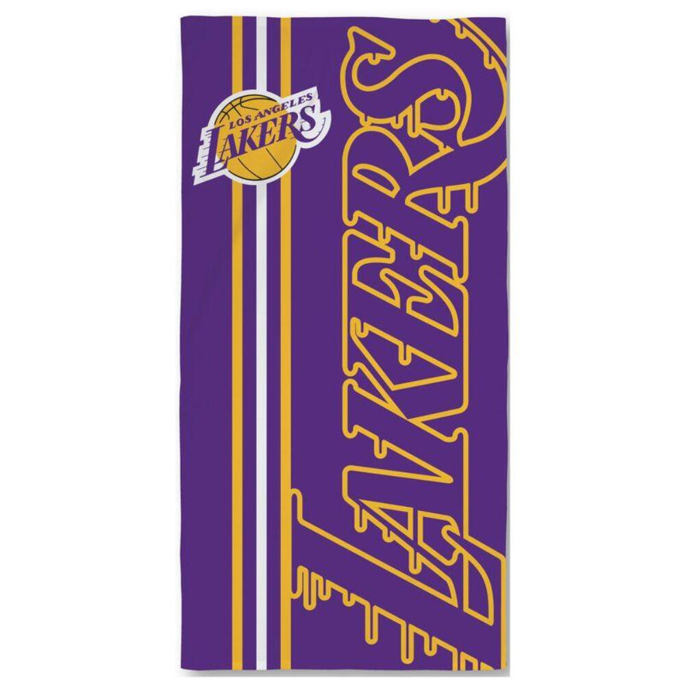 Toalla de Algodón Los Ángeles Lakers Morada 140x70 3/3